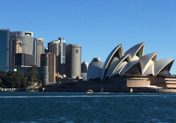 Sydney Opera house and Skyline